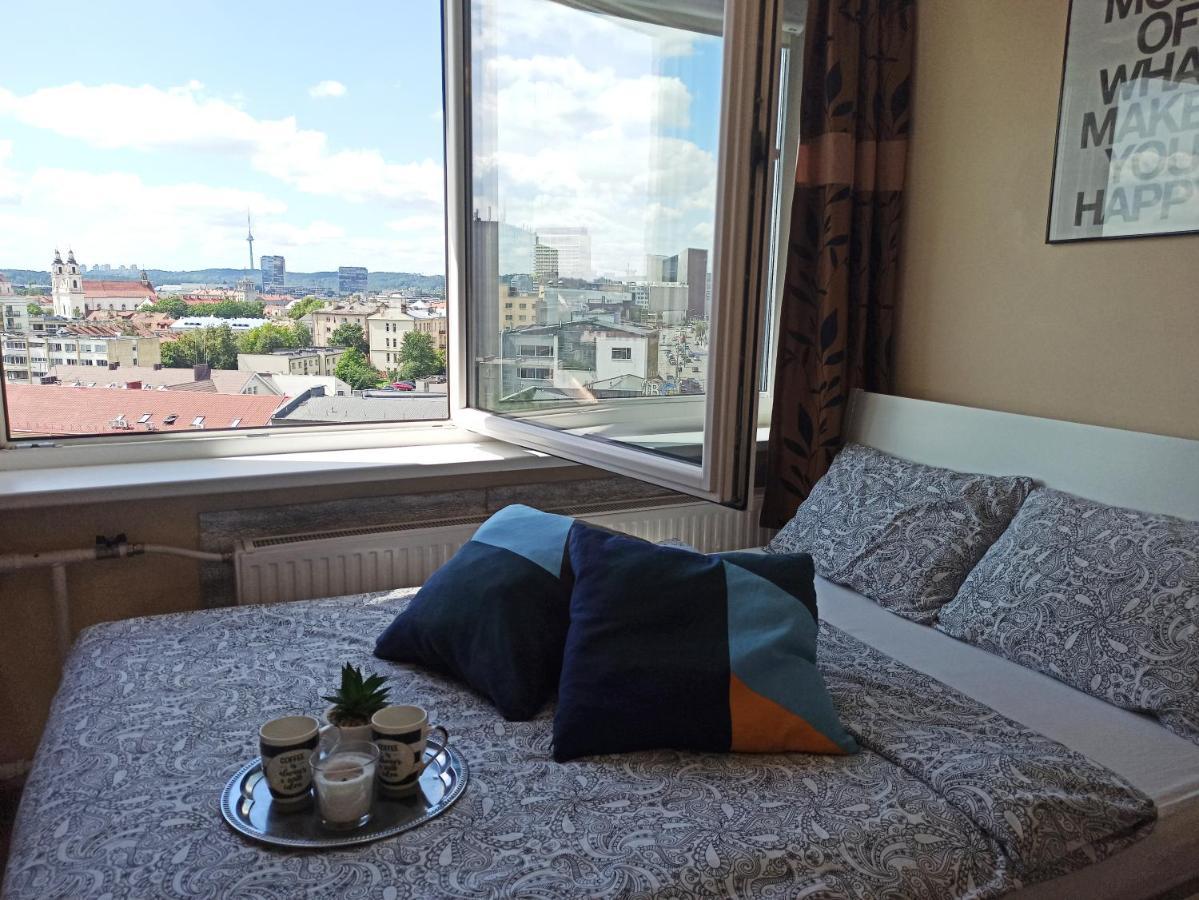 9Th Floor Amazing View Central Studio Apartment VNO Buitenkant foto